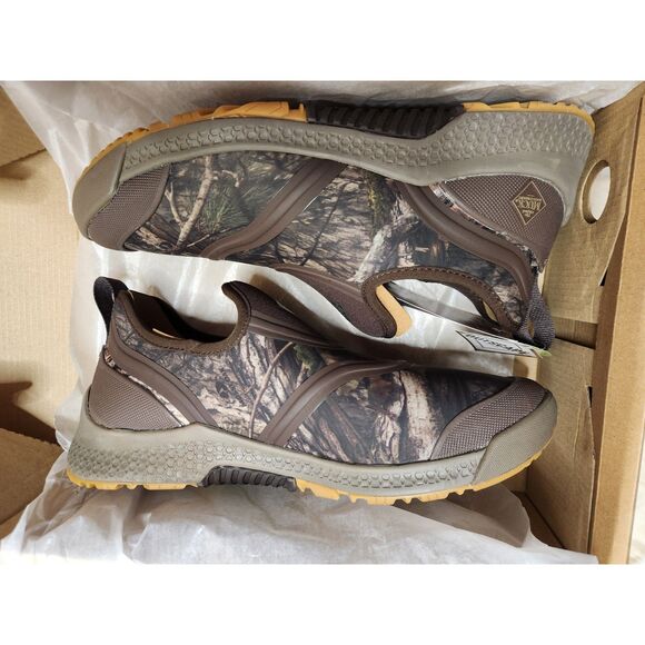 Muck Boot Outscape Low Men’s 10.5 Mossy Oak Waterproof Neoprene Bootie